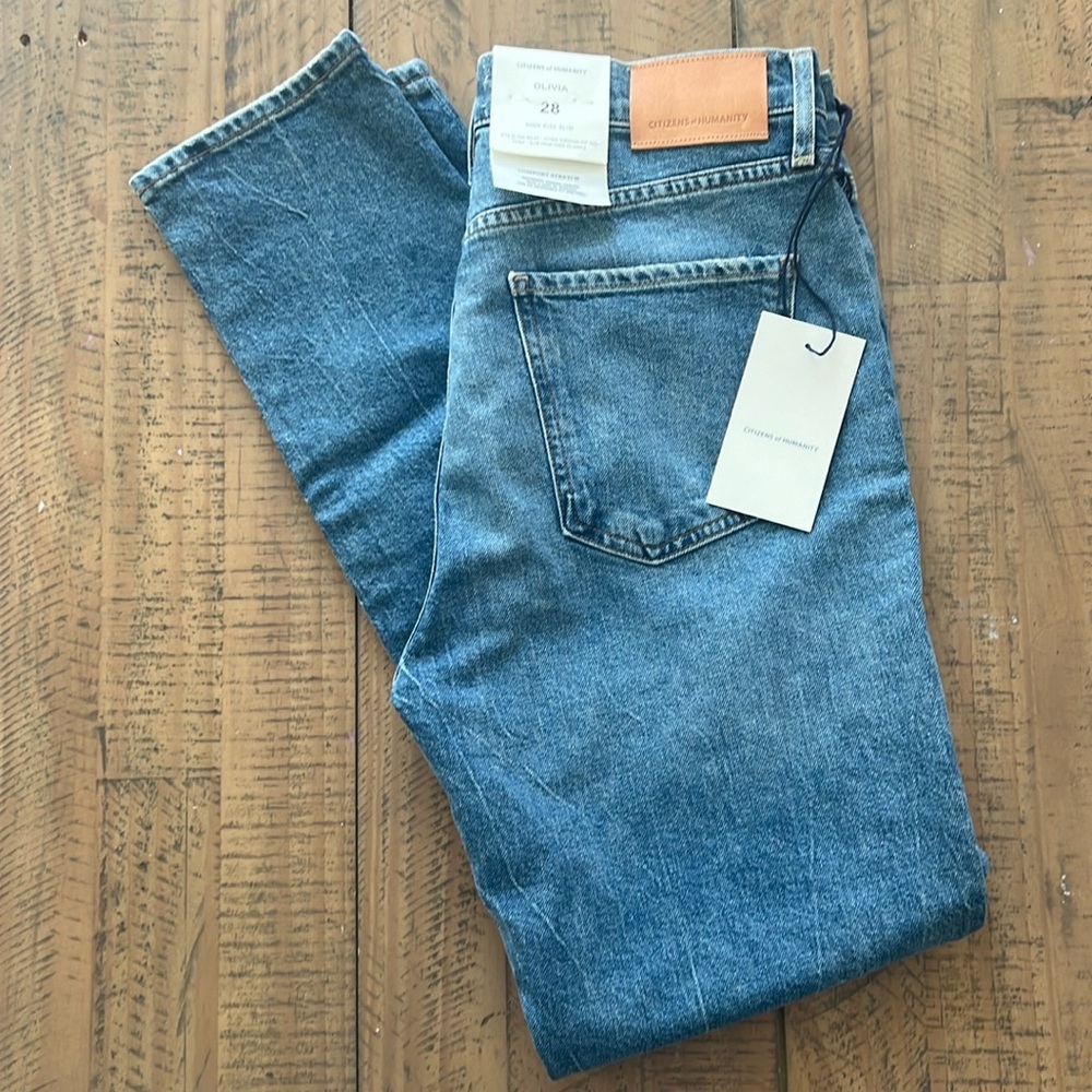Citizens of Humanity Olivia High Rise Slim Ankle. Size 28